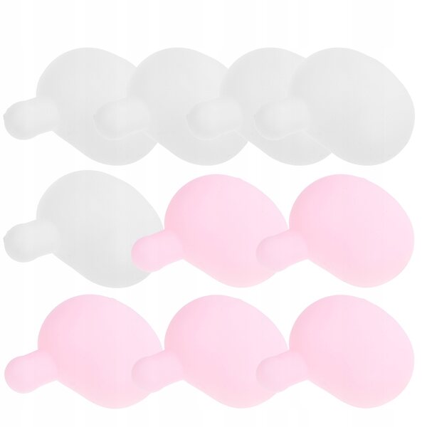 Set 10 Inserti in Silicone Rosa per Giocattoli Anti-stress con Nucleo a Bolle