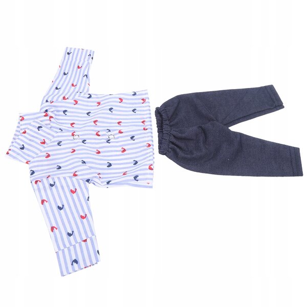 Modisches und hochwertiges Set aus Oberteil und Hose für 18-Zoll-Puppen