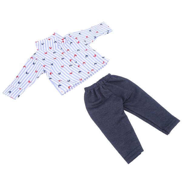 Modisches und hochwertiges Set aus Oberteil und Hose für 18-Zoll-Puppen