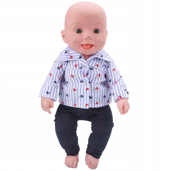 Modisches und hochwertiges Set aus Oberteil und Hose für 18-Zoll-Puppen