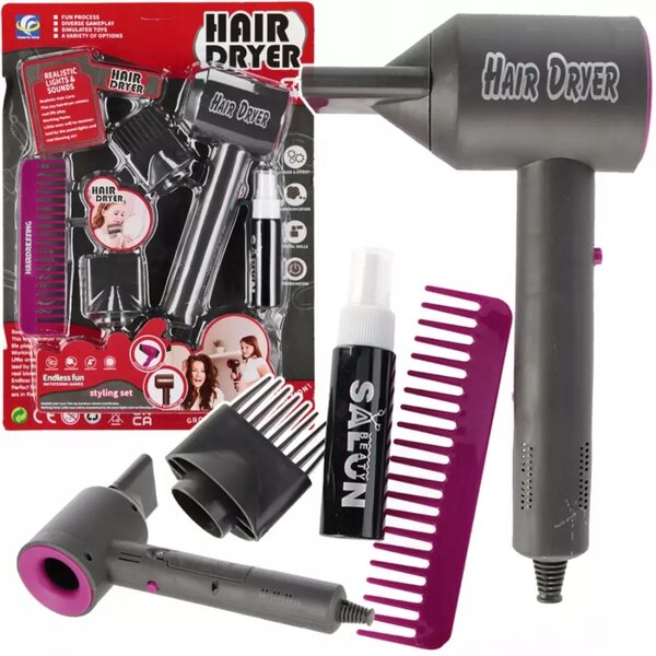 Set Parrucchiere per Bambini Mega Creative con Asciugacapelli Sonoro