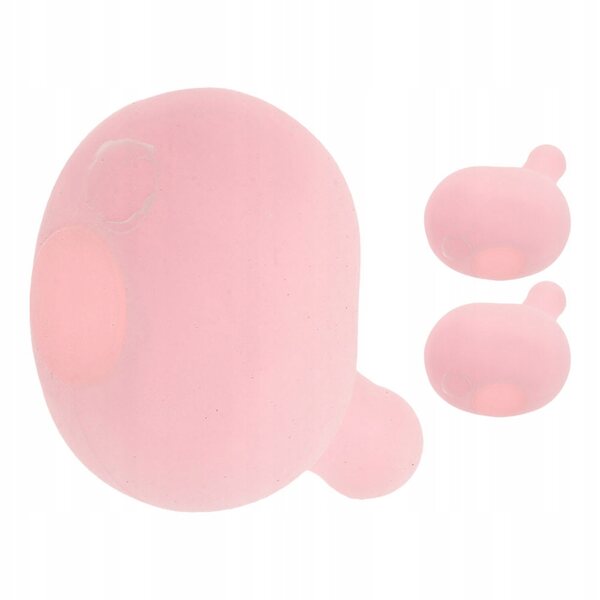 Set 3 Inserti in Silicone Rosa con Bolle per Creare Giocattoli da Stringere DIY