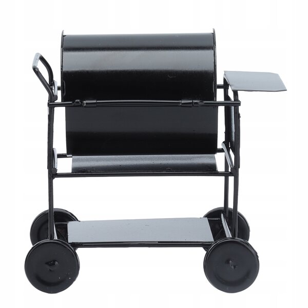 Mini grill in scala 1:12 con accessori per case delle bambole, dettagli realistici