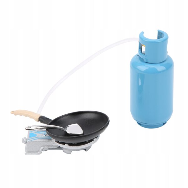 Miniatura 1:12 serbatoio per cucina a gas per casa in miniatura decorativa