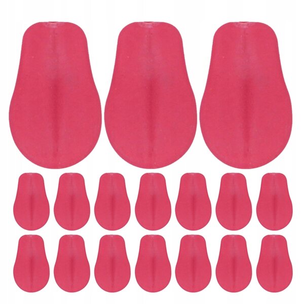 20 Stück rosa PVC-Hundezunge für Bastelzubehör und Plüschtiere