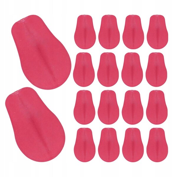 20 Stück rosa PVC-Hundezunge für Bastelzubehör und Plüschtiere