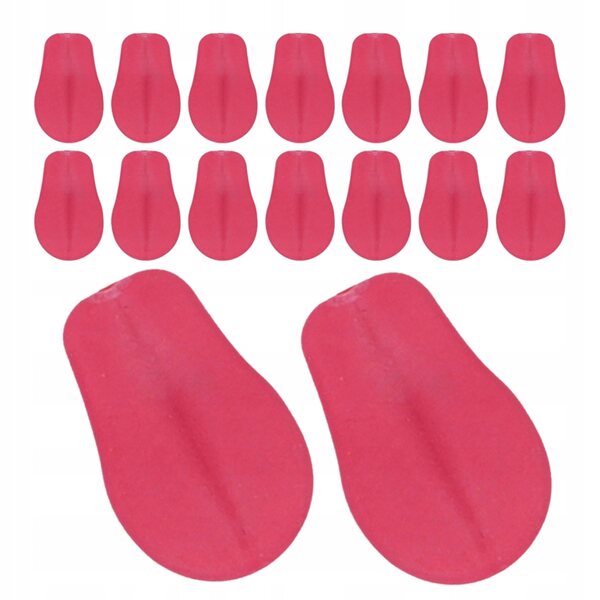 20 Stück rosa PVC-Hundezunge für Bastelzubehör und Plüschtiere