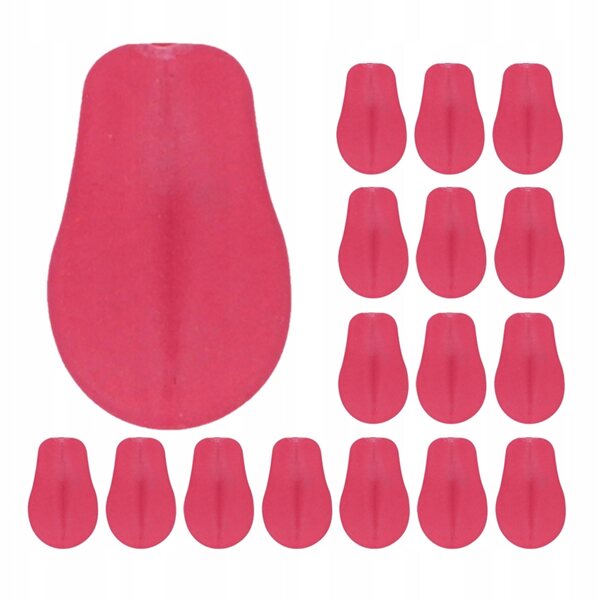 20 Stück rosa PVC-Hundezunge für Bastelzubehör und Plüschtiere