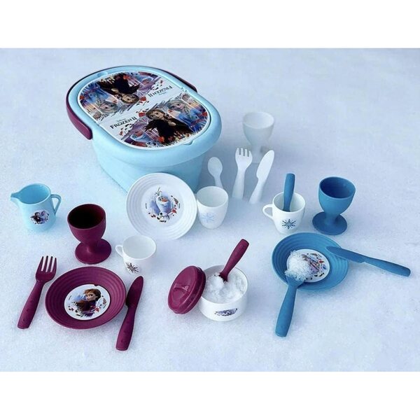 Picknick-Set für Kinder mit Korb, Tellern und Spielzubehör ab 3 Jahren