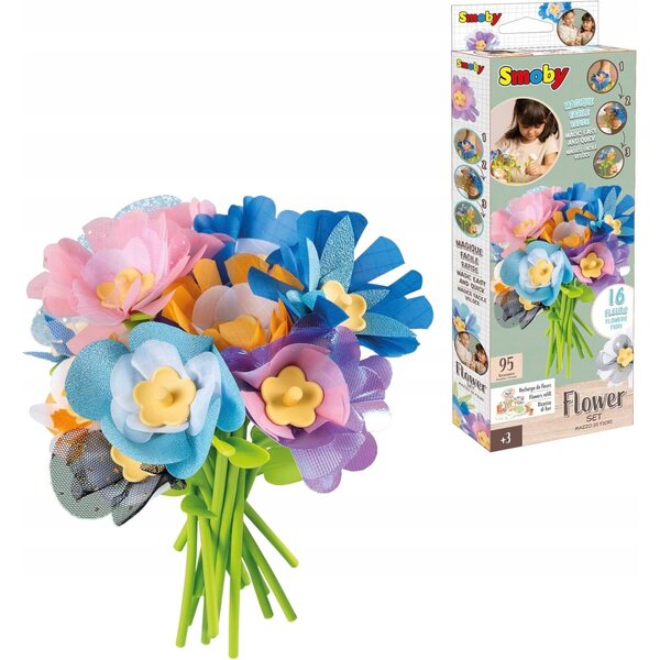 Gioco creativo per bambini: set per creare bouquet floreali dai 3 anni