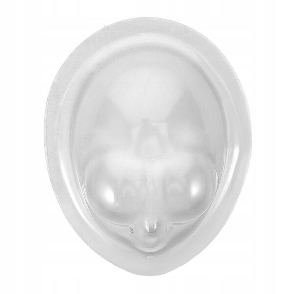 Set 6 Maschere Protettive Trasparenti 3D per Faccia Bambole BJD Anti-Graffio