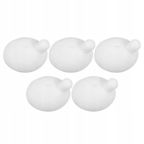 Set 5 Pezzi Palline Bianche TPR Interne per Giocattoli Anti-Stress