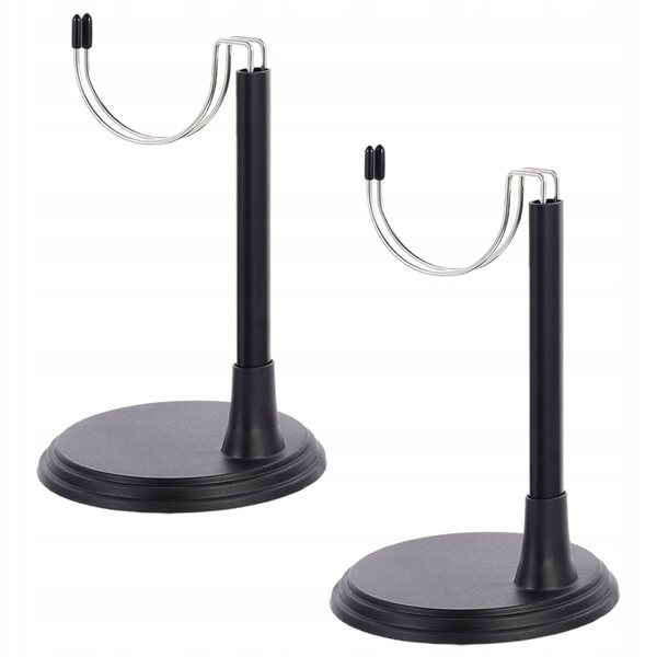 Stativo stabile in PVC per esposizione bambole con base robusta - 2 pezzi