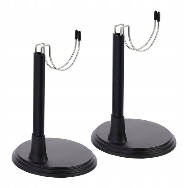 Stativo stabile in PVC per esposizione bambole con base robusta - 2 pezzi