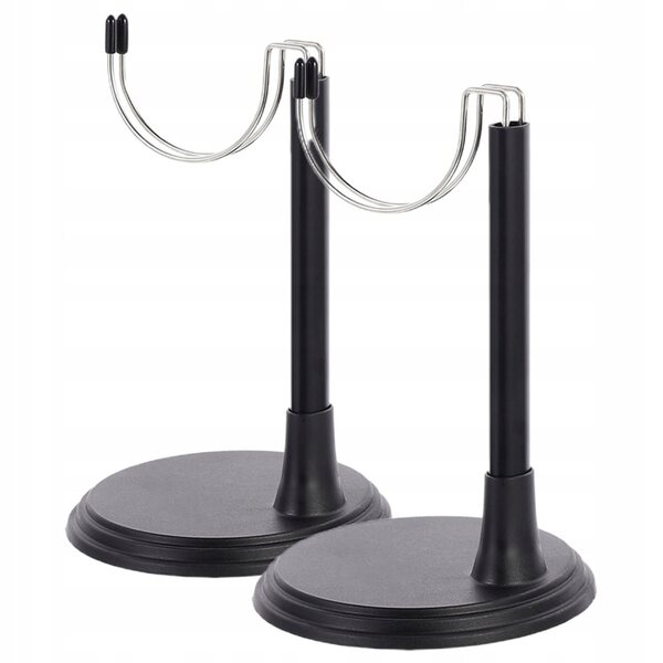 Stativo stabile in PVC per esposizione bambole con base robusta - 2 pezzi
