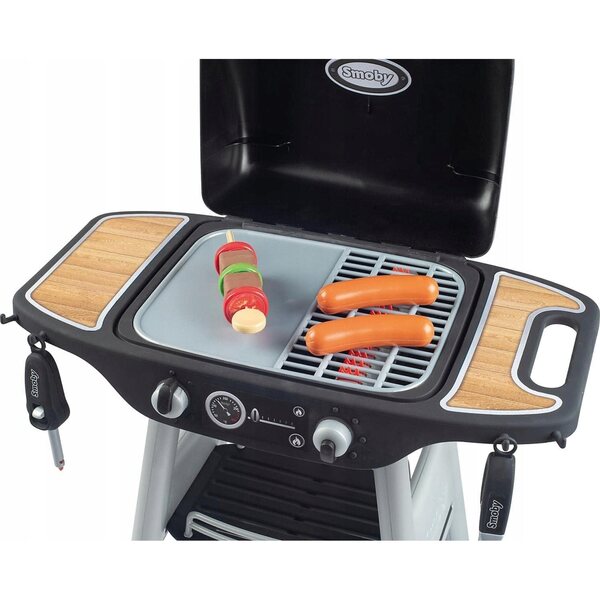 Grill per bambini con fiamme magiche e 18 accessori per bimbi da 3 anni
