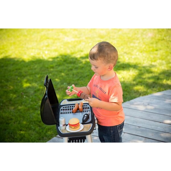 Grill per bambini con fiamme magiche e 18 accessori per bimbi da 3 anni