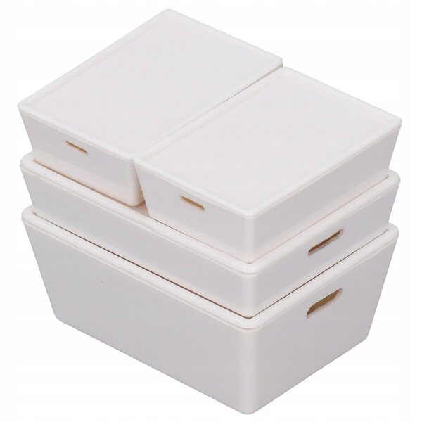 Set 4 Scatole per Casa delle Bambole Dettagli Precisi Scala 1:6 e 1:12