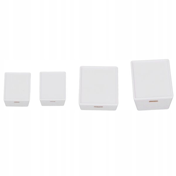 Set 4 Scatole per Casa delle Bambole Dettagli Precisi Scala 1:6 e 1:12