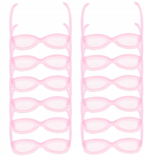 50 x Mini-Puppen-Sonnenbrillen in Rosa, leicht und langlebig