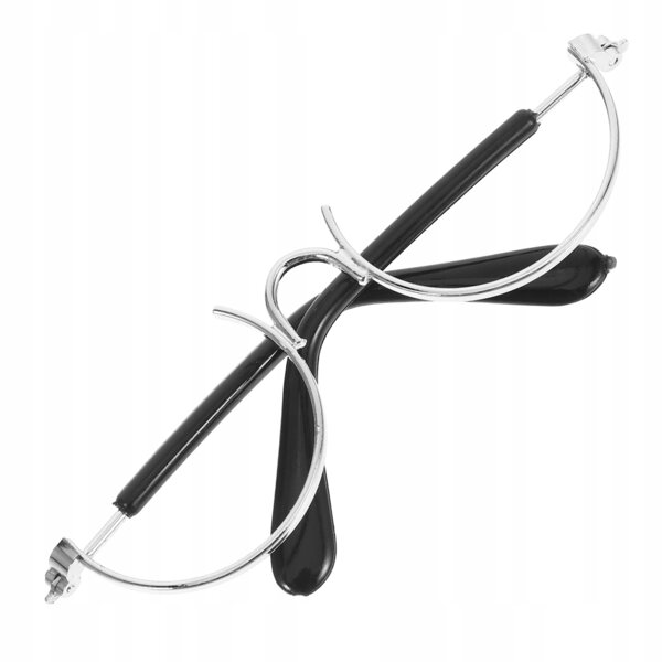 Elegante Metalldrahtbrille für Puppen, vielseitiges und widerstandsfähiges Accessoire