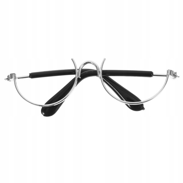 Elegante Metalldrahtbrille für Puppen, vielseitiges und widerstandsfähiges Accessoire