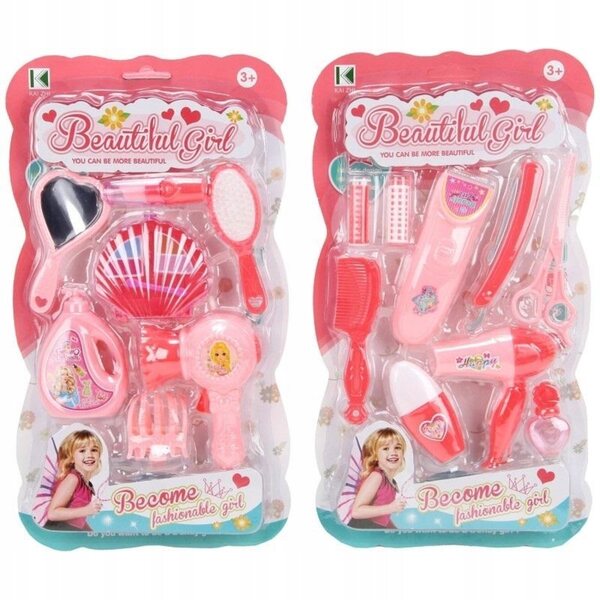 Beauty-Spielzeugset für Mädchen ab 3 Jahren Trifox-Farbmix 30 cm