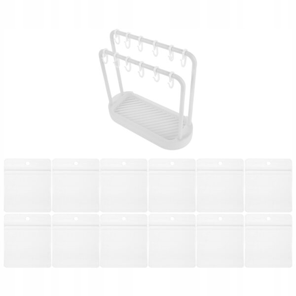 Mini-Kleiderbügel und Präsentationsständer-Set für Sammelkleidung und Anstecknadeln