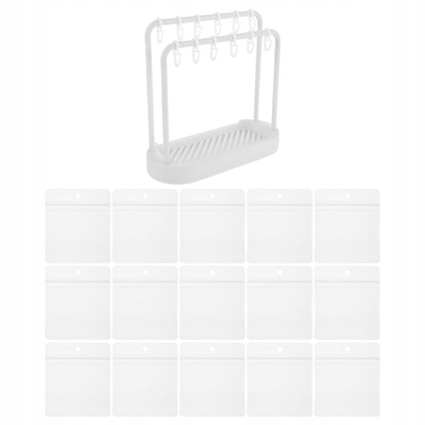 Mini-Kleiderbügel und Präsentationsständer-Set für Sammelkleidung und Anstecknadeln