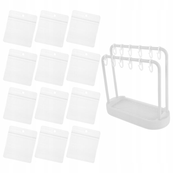 Mini-Kleiderbügel und Präsentationsständer-Set für Sammelkleidung und Anstecknadeln