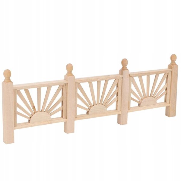 Miniatura ringhiera per casa delle bambole 1:12 - accessorio decorativo per giardino