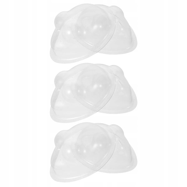 Maschere protettive trasparenti per viso bambole 3D - set da 6 pezzi