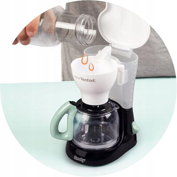 Frühstücksset für Kinder mit Toaster, Kaffeemaschine, Tassen und Löffeln