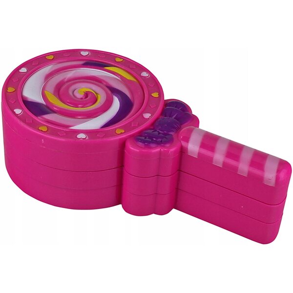Puppenkosmetikset mit Lippenstift und Lutscher, kreatives Spiel für Kinder