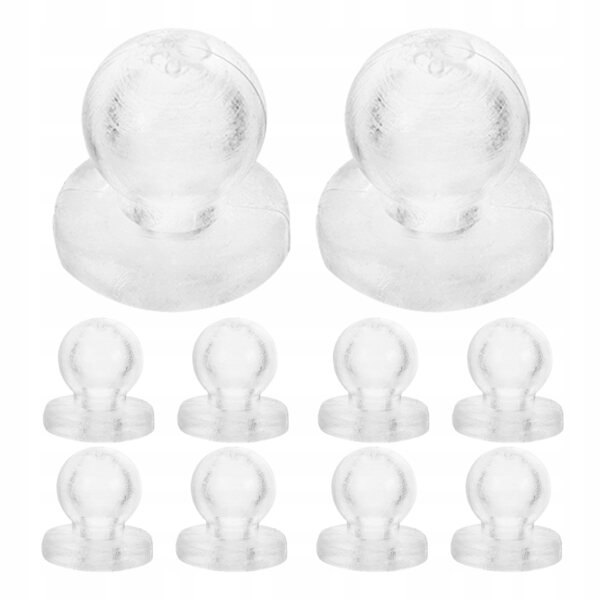10 Stück transparente TPR-Blaseneinsätze für Anti-Stress-Spielzeugzubehör