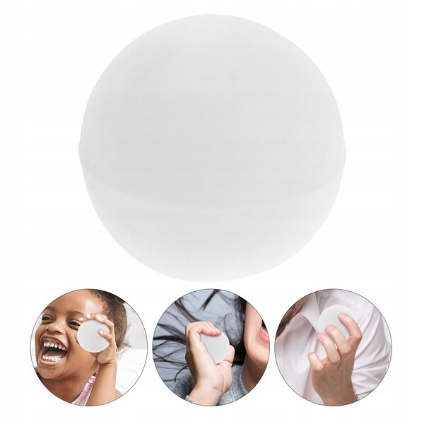 4 weiße TPR-Einsätze für Anti-Stress-Spiele und kreative DIY-Aktivitäten