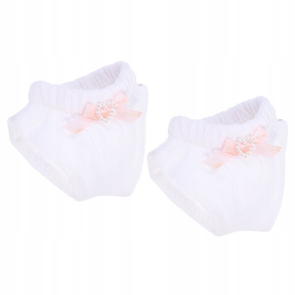 Set 2 Slip Rosa in Tessuto per Bambole - Accessori Decorativi e Gioco
