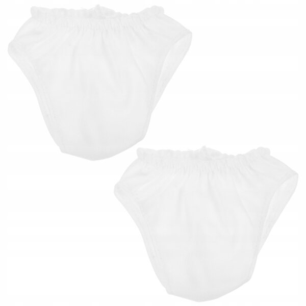 Set 2 Slip Rosa in Tessuto per Bambole - Accessori Decorativi e Gioco