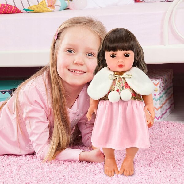 Kleidungsset für Puppen 35–45 cm aus Stoff, Zubehör für Kinder ab 3 Jahren