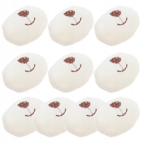 10 Stück beige Bärennasen für DIY Stoffpuppen 4,5x3x2 cm
