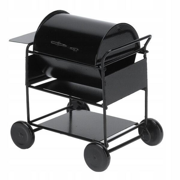 Mini Grill in scala 1:12 con accessori per domotica e scene miniature