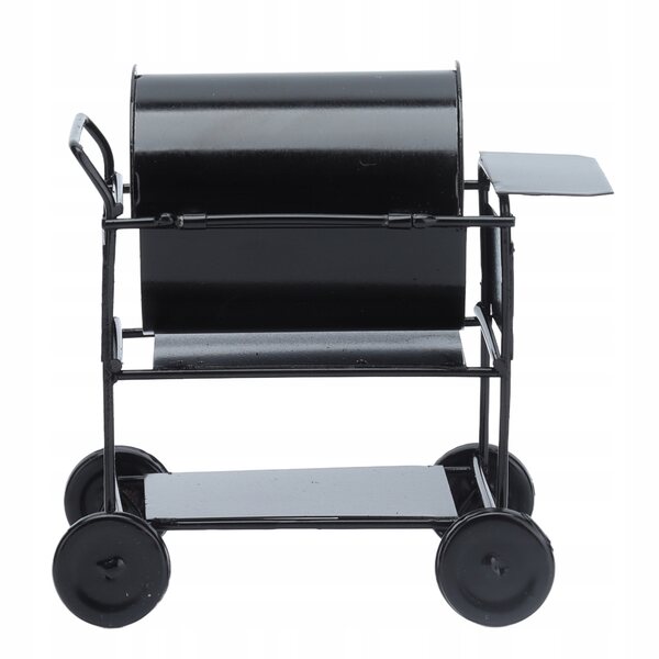 Mini Grill in scala 1:12 con accessori per domotica e scene miniature