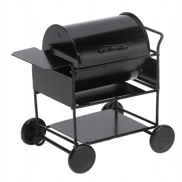 Mini Grill in scala 1:12 con accessori per domotica e scene miniature