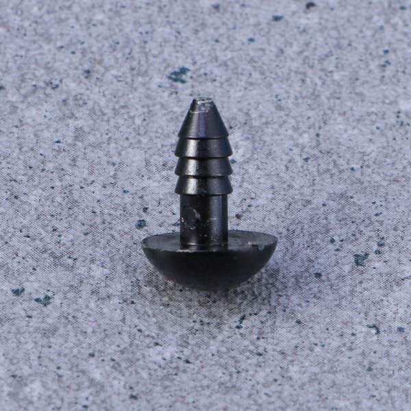 100 farbige 12-mm-Kunststoffaugen für Puppen und Stofftiere mit Sicherheitsscheiben