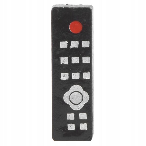Miniatura televisore LCD 1:12 per casa delle bambole, accessorio moderno e dettagliato