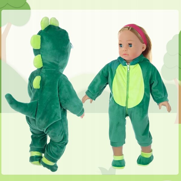 Kleidung für 35–45 cm große Puppen, Stoffbodys und Socken, Spielzeugzubehör