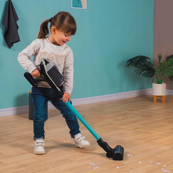 Odkurzacz per bambini elettronico con suoni e accessori dagli 3 anni
