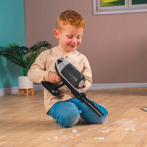 Odkurzacz per bambini elettronico con suoni e accessori dagli 3 anni