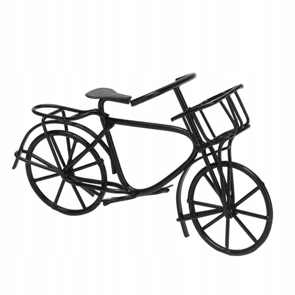 Domek dla lalek metalowy rower modna symulacja 1:12 domek dla lalek 0G