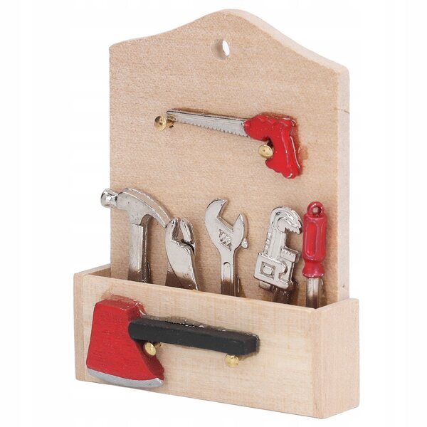 1:12 Puppenhaus-Werkzeugminiaturen mit realistischen Details